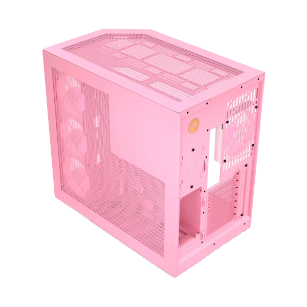 Hyte Y50 RGB Essential Aesthetic Strawberry Milk Gaming PC Cabinet image 2