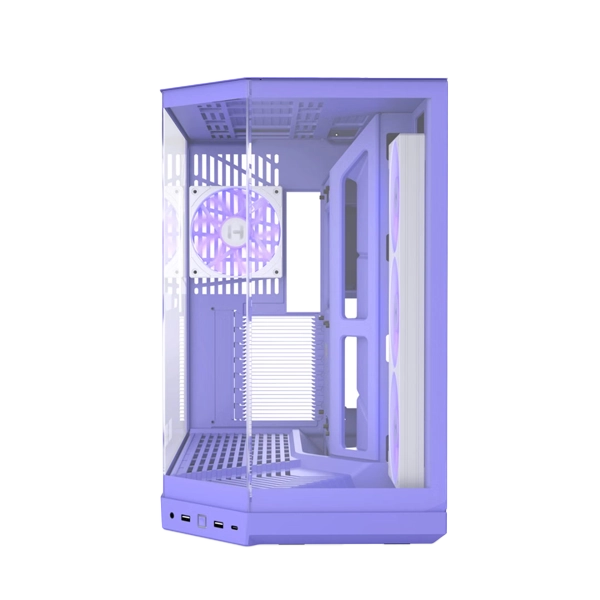 Hyte Y50 RGB Essential Aesthetic Taro Milk Gaming PC Cabinet image 4
