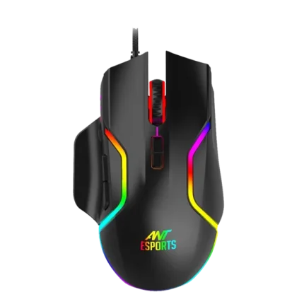 Ant Esports GM320 RGB Wired Gaming Mouse - Black