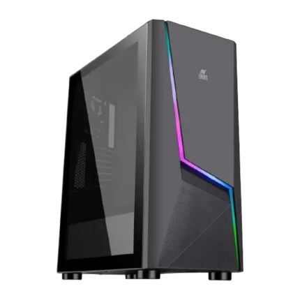 Ant Esports ICE-130AG Mid Tower Gaming Cabinet (Black)