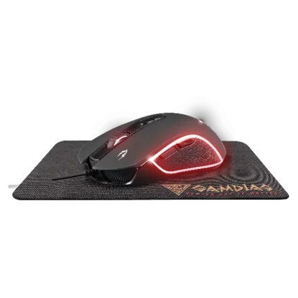 Gamdias Zeus E3 Gaming Optical Mouse And NYX E1 Gaming Mousepad Best Combo