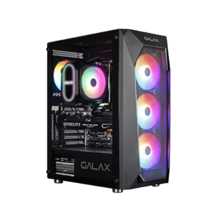 Galax Revolution-05 Black Mid-Tower RGB Gaming Cabinet