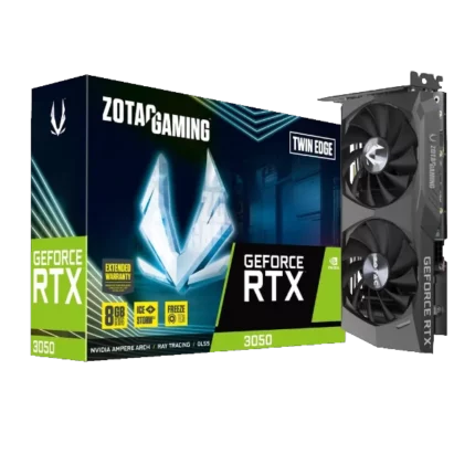 Zotac Gaming GeForce RTX 3050 Twin Edge 8GB GDDR6 Graphics Card
