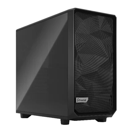 Fractal Design Meshify 2 Mid Tower Black Cabinet With Tempered Glass Side Panel