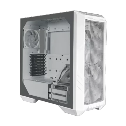 Cooler Master HAF 500 White with Mesh Front Panel 200mm ARGB Fan