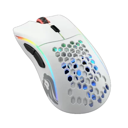 Glorious Model D Wireless Matte White Gaming Mouse