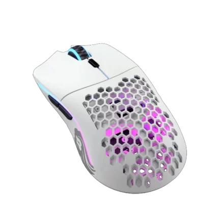 Glorious Model O Minus Wireless Matte White Gaming Mouse