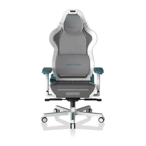 DXRACER Air White Cyan Gaming Chair
