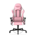 DXRACER Prince Series D6000 Pink-White Modular Gaming Chair