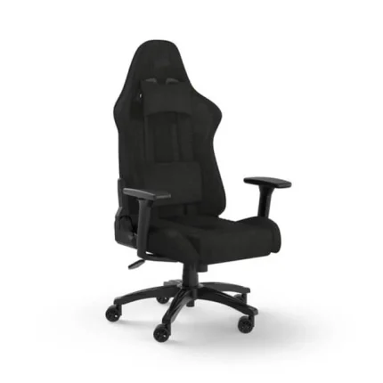 Corsair TC100 Fabric Black Relaxed Gaming Chair (CF-9010051-WW)