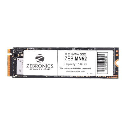 Zebronics ZEB-MN52 512GB M.2 NVMe SSD