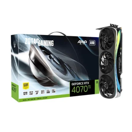 Zotac Gaming Geforce RTX 4070 Ti Amp Extreme Airo 12GB GDDR6X Gaming Graphics Card (ZT-D40710B-10P) best graphics card in india - TheITGear