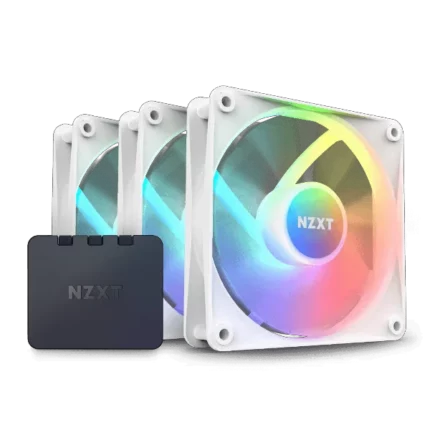 NZXT F120 RGB Core 3PACK White Cabinet Fan
