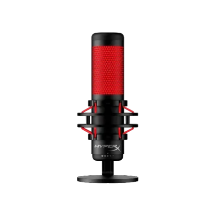 HyperX QuadCast – USB Microphone Black-Red Lighting
