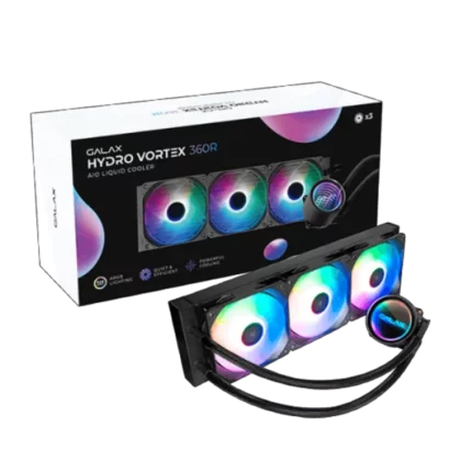 Galax Hydro Vortex 360R Black ARGB 360mm CPU Liquid Cooler