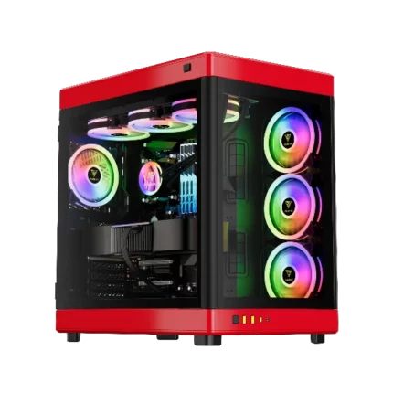 Gamdias Neso P1 BR Black Red EATX Full Tower Gaming Cabinet