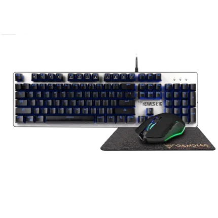 Gamdias Hermes E1C Keyboard, Mouse and Mouse Pad Combo