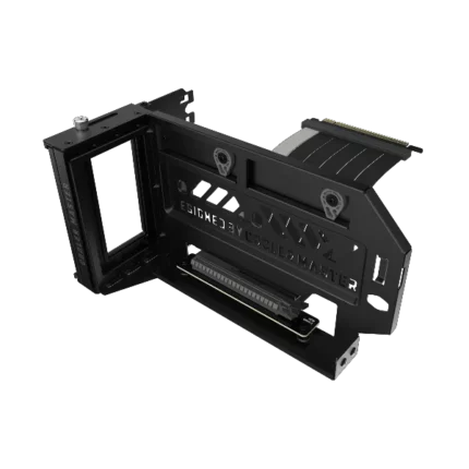 Cooler Master Vertical Graphics Card Holder Kit V3 – PCIe 4.0 Riser Cable For E-ATX Cabinet (Black)