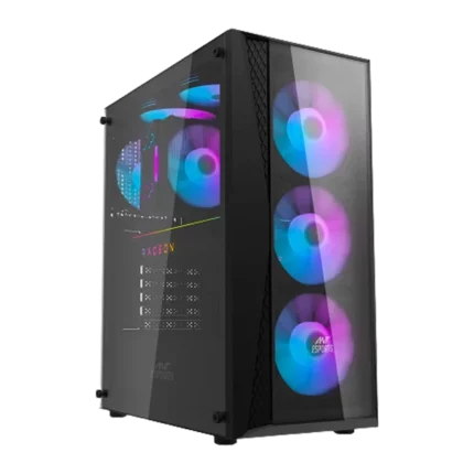 Ant Esports 220 Air ARGB (ATX) Black Mid Tower Cabinet