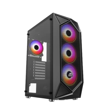 Ant Esports ICE-150TG Mesh (ATX) Black Mid Tower Gaming Cabinet