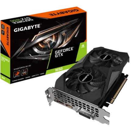 Gigabyte GeForce GTX 1650 D6 Windforce OC 4GB GDDR6 Graphics Card
