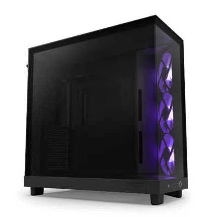 NZXT H6 Flow RGB Matte Black Mid Tower Cabinet