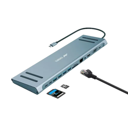 Ant Esports AEC1310 13-In-1 USB Type C Docking Station With HDMI And VGA Port