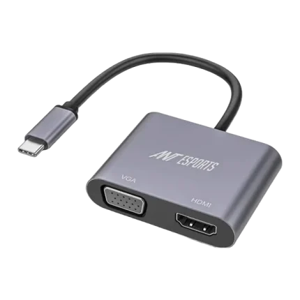 Ant Esports AEC210 USB Type C Docking Station With HDMI And VGA Port