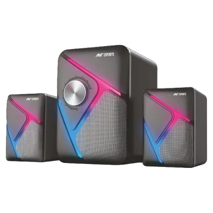Ant Esports GS270 2.1 Channel RGB Stereo Gaming Speaker