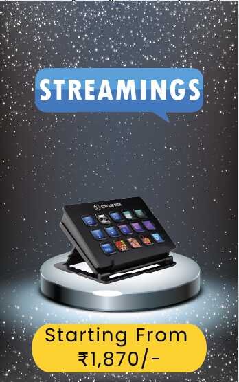 buy streaming accessories, video podcasting, enimation kit, best deal offerd lowest price in india at theitgear