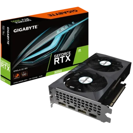 Gigabyte GeForce RTX 3050 Eagle OC 8GB GDDR6 Graphics Card