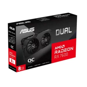 Asus Dual RX 7600 OC Edition 8GB Graphics Card