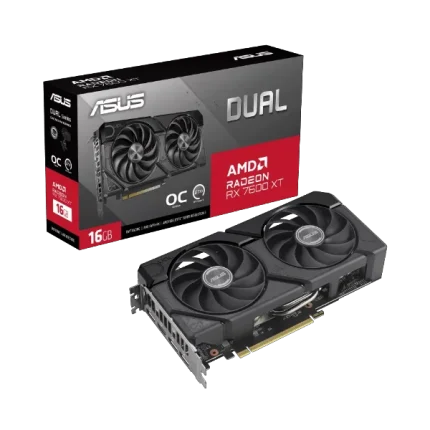 Asus Dual Radeon RX 7600 XT OC Edition 16GB Graphics Card