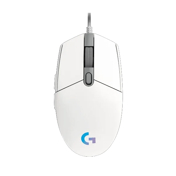 Logitech G203 Lightsync Mouse - White