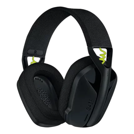 Logitech G435 Ultra-Light Wireless Bluetooth Gaming Headset - Black And Neon Yellow