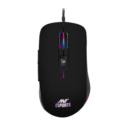 Ant Esports GM100 RGB Gaming Mouse - Black