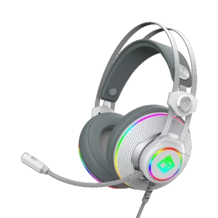 Cosmic Byte Proteus White Headset Dual Input USB and 3.5mm