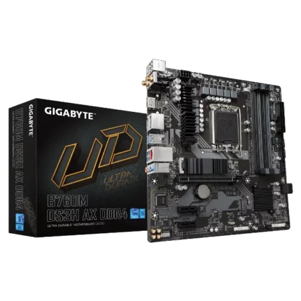 Gigabyte B760M DS3H AX DDR4 Wi-Fi Motherboard