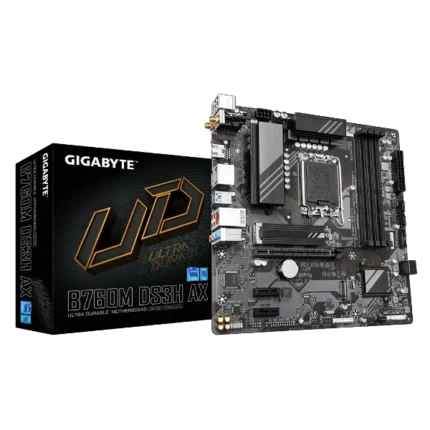 Gigabyte B760M DS3H AX DDR5 Wi-Fi Motherboard