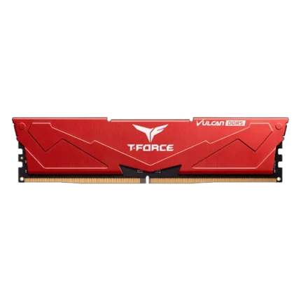TeamGroup T-Force Vulcan 32GB (32GBx1) DDR5 6000MHz Desktop RAM - Red