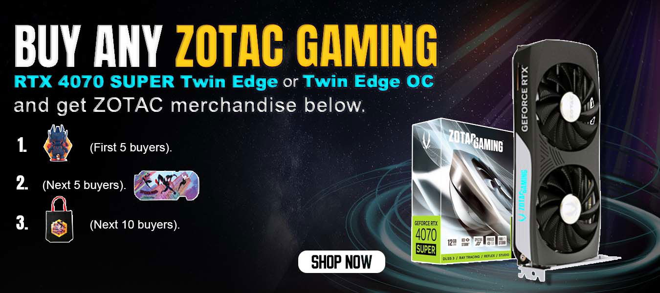 Zotac Gaming Offer bag