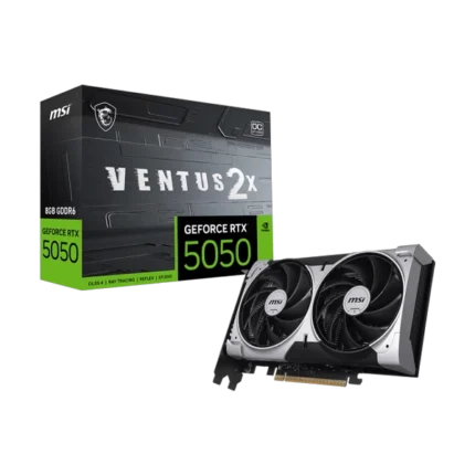 MSI GeForce RTX 5050 Ventus 2X OC 8GB GDDR6 Graphics Card