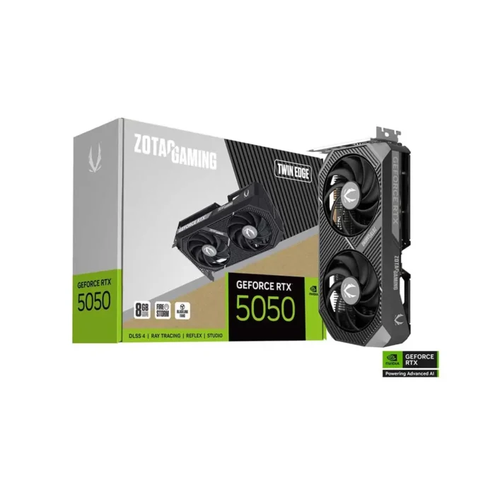 ZOTAC Gaming Geforce RTX 5050 Twin Edge 8GB GDDR6 Graphics Card