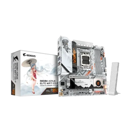 Gigabyte B850M AORUS ELITE WIFI7 ICE-P MOTHERBOARD