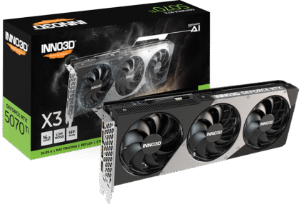 INNO3D RTX 5070 Ti X3 OC 16GB Graphics Card