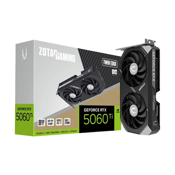 ZOTAC GAMING GeForce RTX 5060 Ti 8GB Twin Edge OC ZOTAC GAMING GeForce RTX 5060 Ti 8GB Twin Edge OC