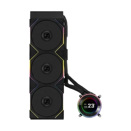 Lian Li Hydroshift II LCD-C 360TL 360mm CPU Liquid Cooler Black