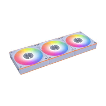 Lian Li UNI Fan CL Wireless Reverse Blade 120mm White Cabinet Fan, Triple Pack