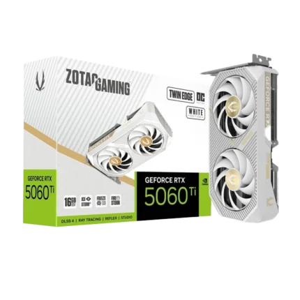 ZOTAC GAMING GeForce RTX 5060 Ti 16GB Twin Edge OC White Edition