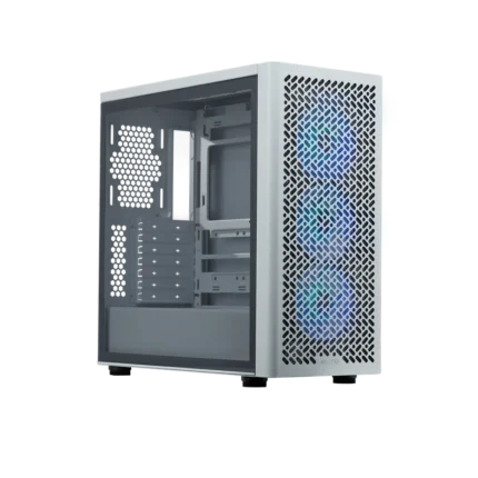 Cooler Master Elite 502 White ARGB Mid Tower Case
